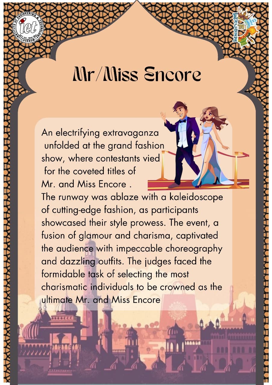 Mr/Miss Encore