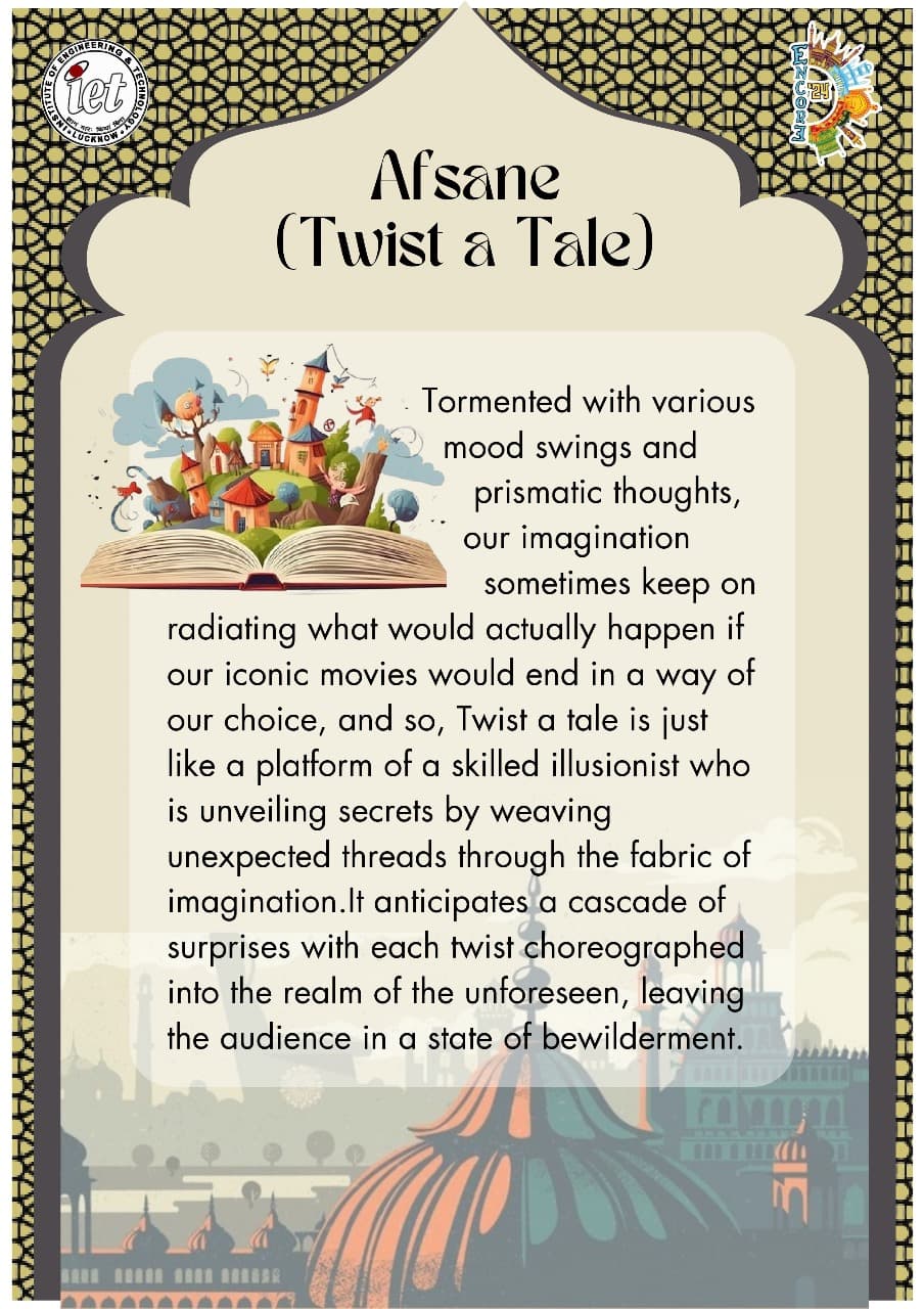 Afsane (Twist a tale)