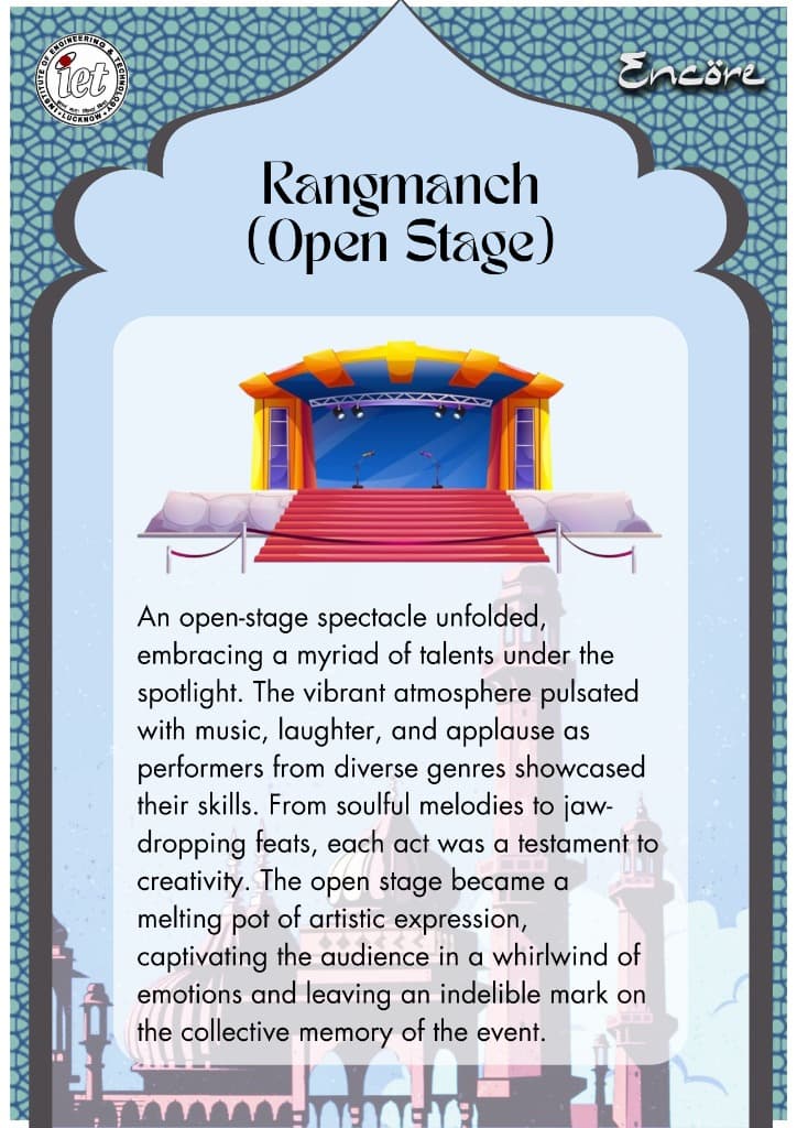 Rangmanch (Open stage)